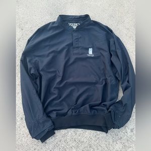 Zero Restriction Golf Jacket Xl Black Windbreaker Activewear